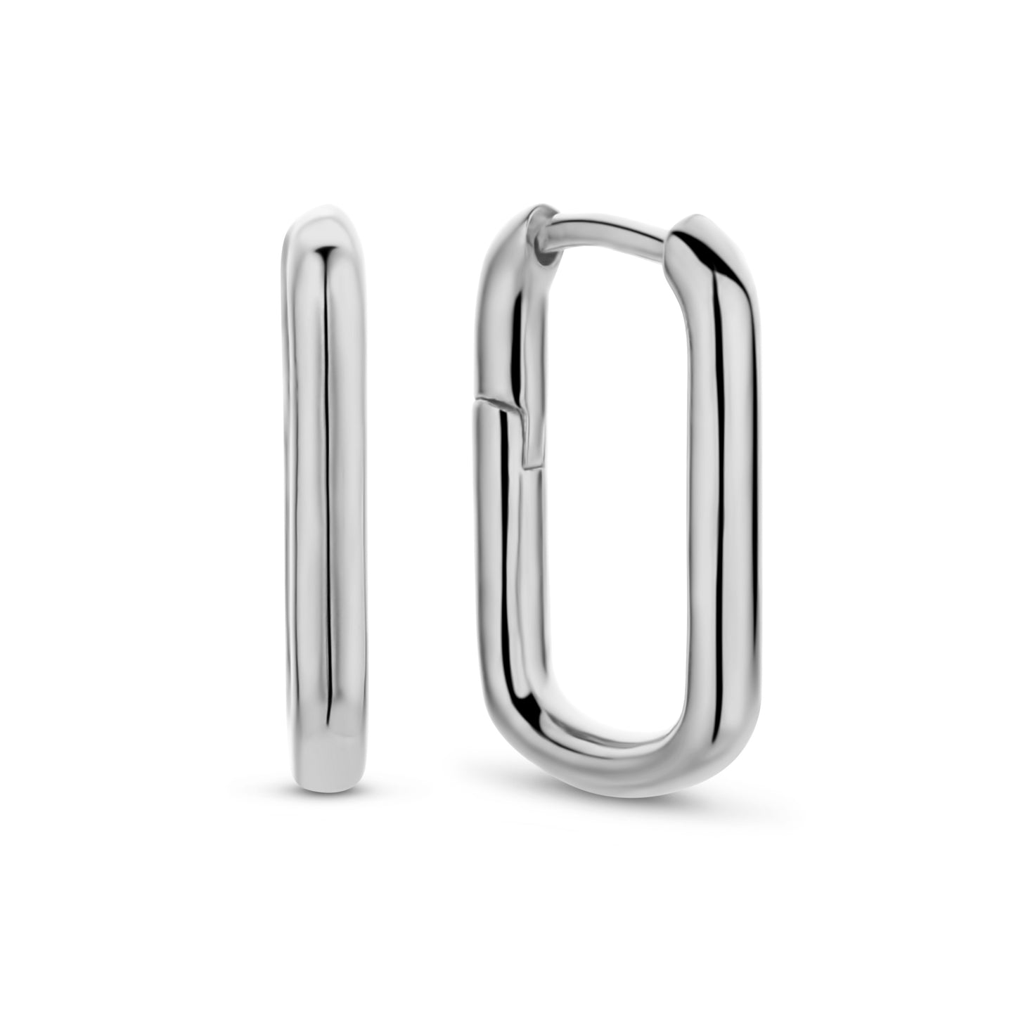 Silber-Ohrringe, rhodiniert (Rhodium Plating) miaGemo