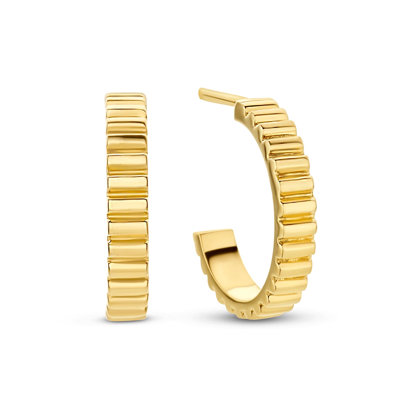 Silber-Ohrringe, vergoldet miaGemo