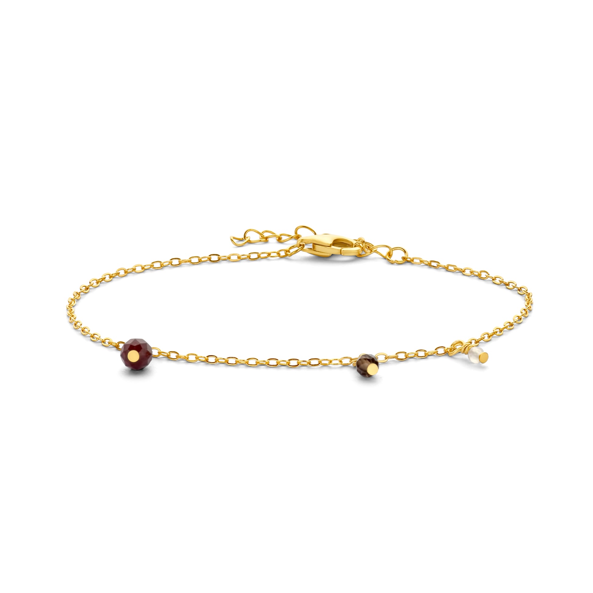 Silber-Armband mit Rauchquarz miaGemo