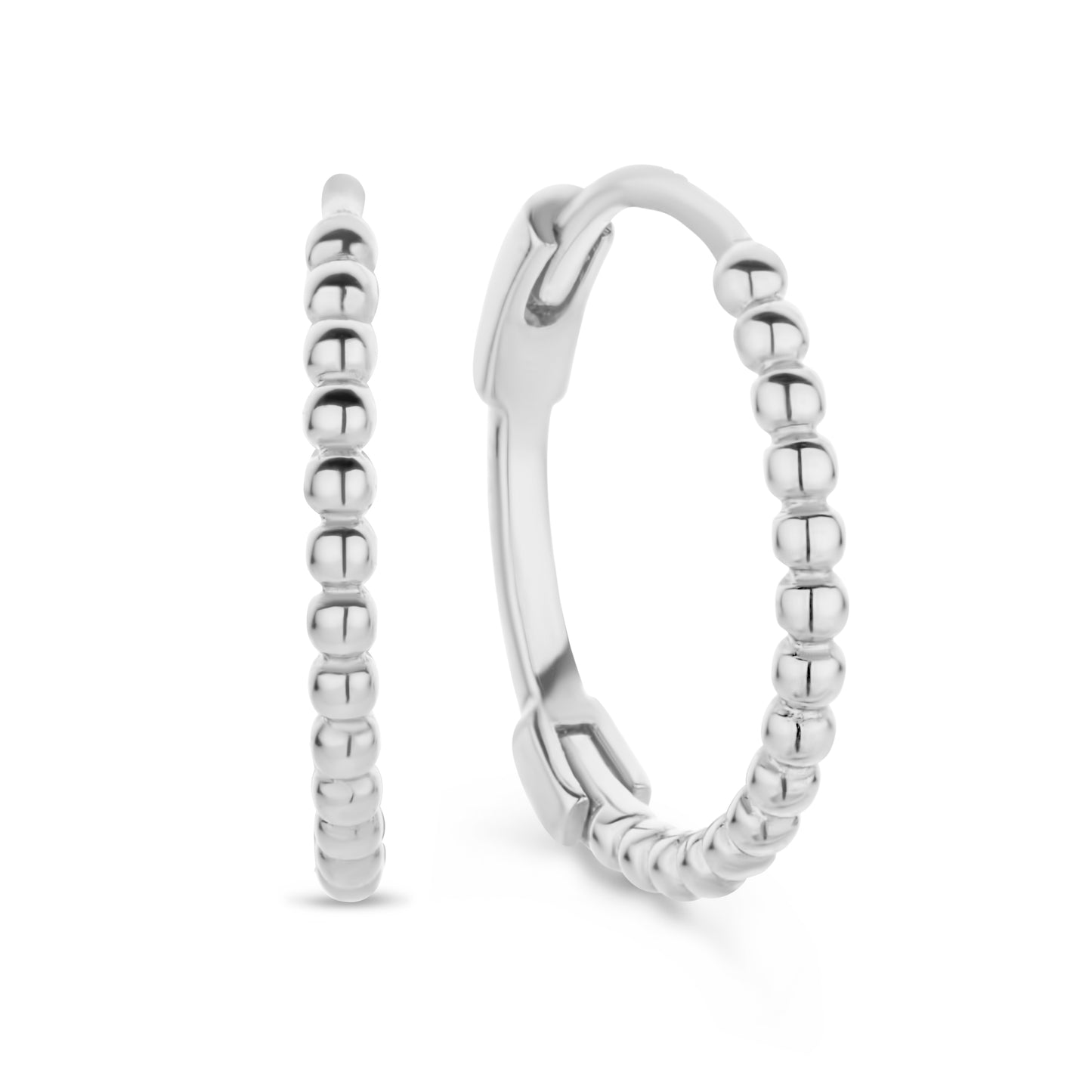 Rhodinierte Silber-Ohrringe miaGemo