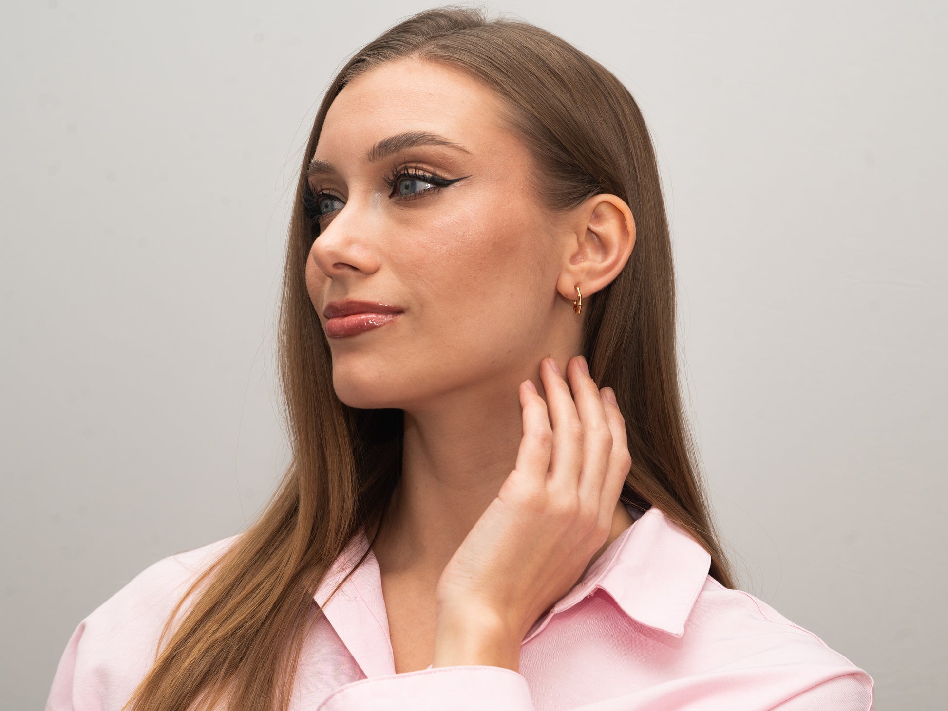 Vergoldete Silber-Ohrringe miaGemo